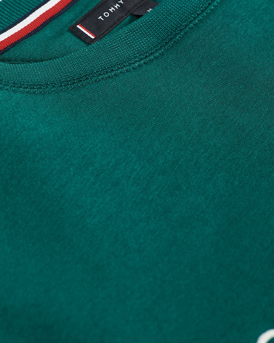 Herr | Tröjor | Tommy Hilfiger | Logo Crew Neck Sweatshirt Rural Green