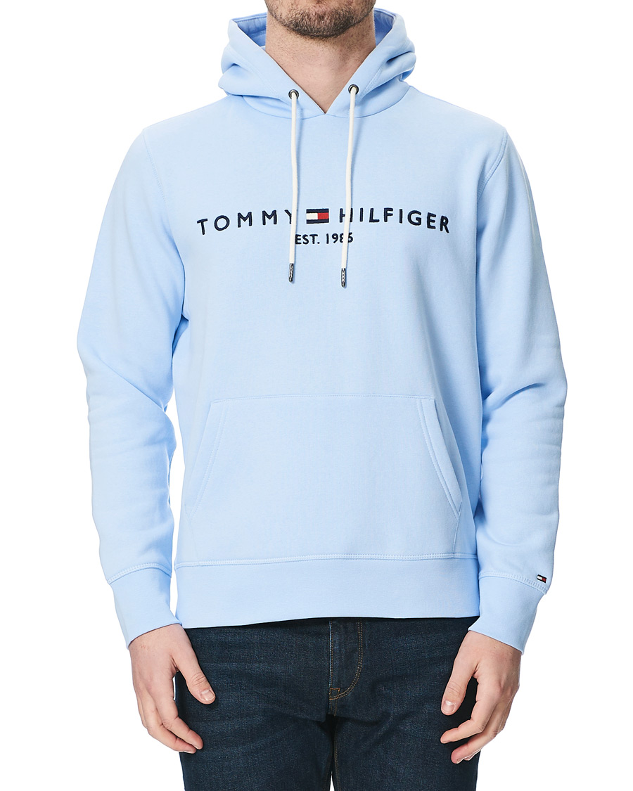Herr | Tröjor | Tommy Hilfiger | Logo Hoodie Sweet Blue