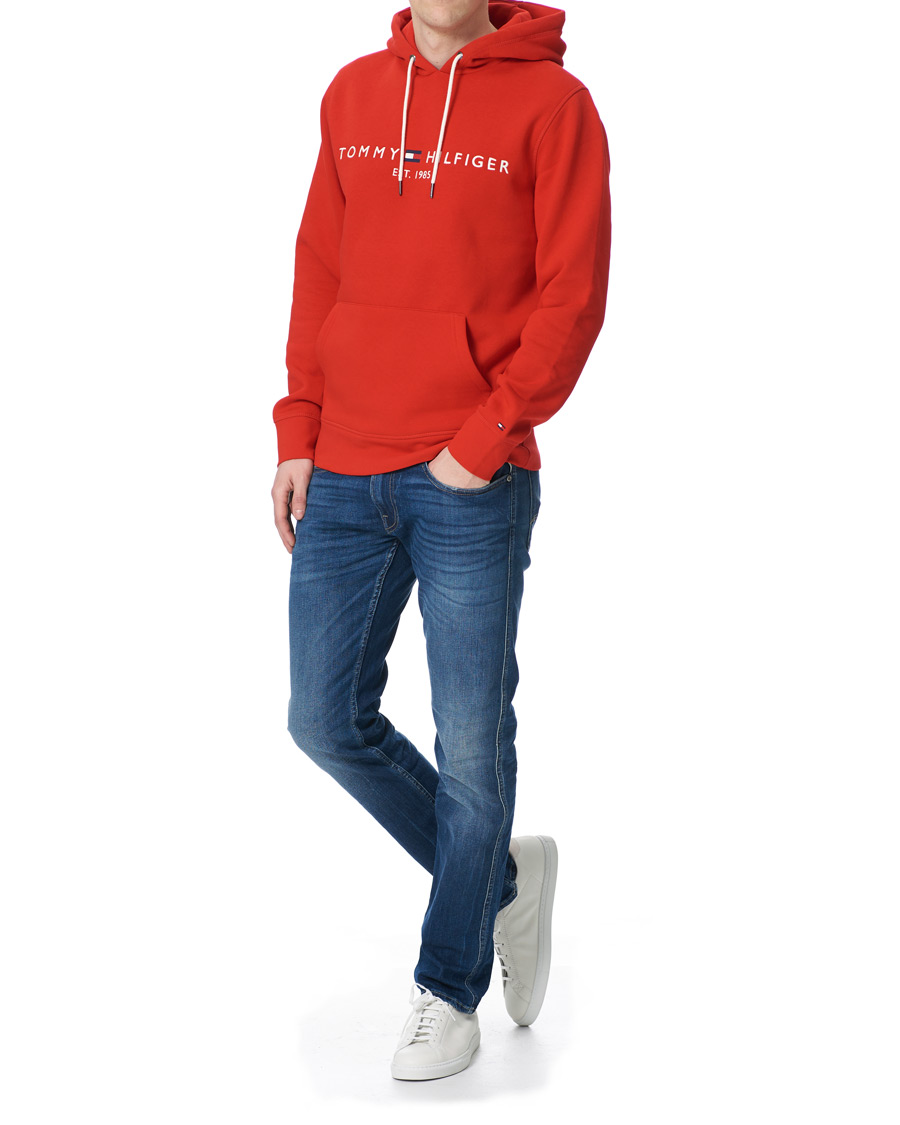 Herr | Tröjor | Tommy Hilfiger | Logo Hoodie Fireworks