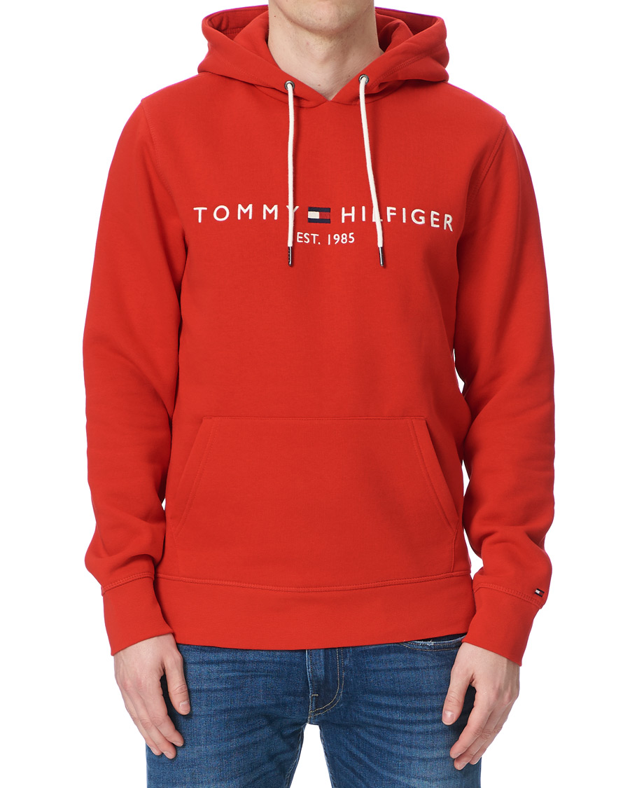 Herr | Tröjor | Tommy Hilfiger | Logo Hoodie Fireworks