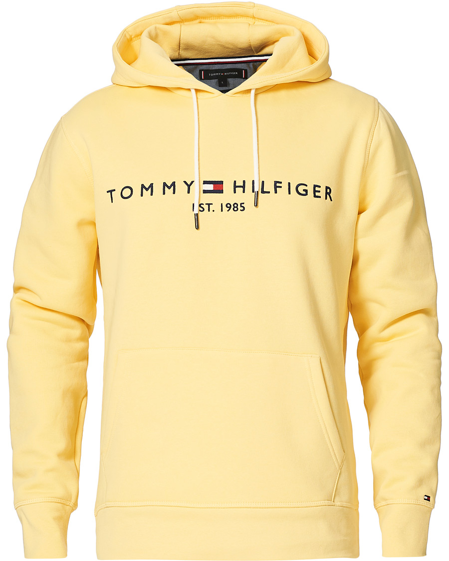Herr | Tröjor | Tommy Hilfiger | Logo Hoodie Delicate Yellow