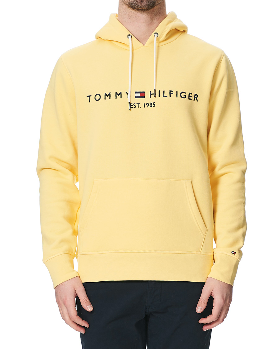 Herr | Tröjor | Tommy Hilfiger | Logo Hoodie Delicate Yellow