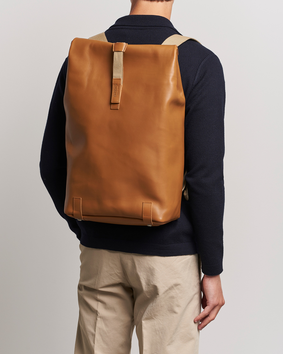 Herr |  | Brooks England | Pickwick Large Leather Backpack Honey