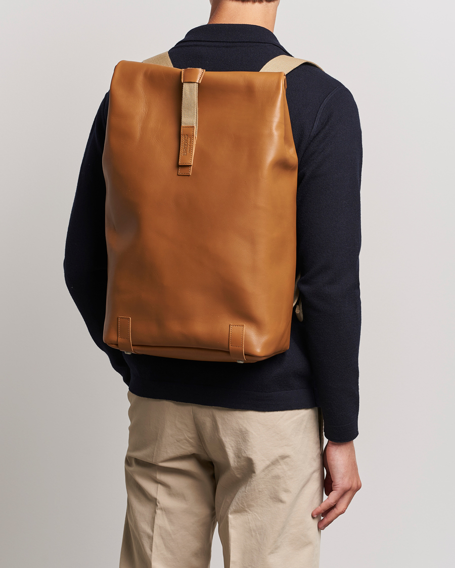 Herr | Väskor | Brooks England | Pickwick Large Leather Backpack Honey