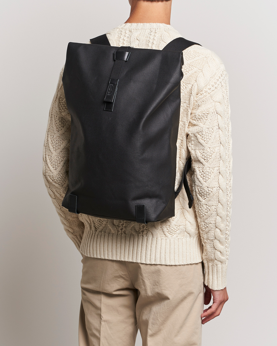 Herr | Ryggsäckar | Brooks England | Pickwick Cotton Canvas 26L Backpack Total Black