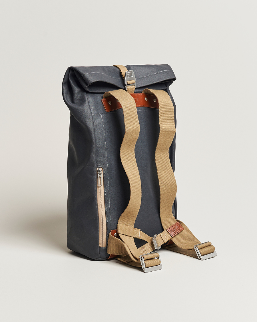 Herr | Väskor | Brooks England | Pickwick Cotton Canvas 26L Backpack Grey Honey