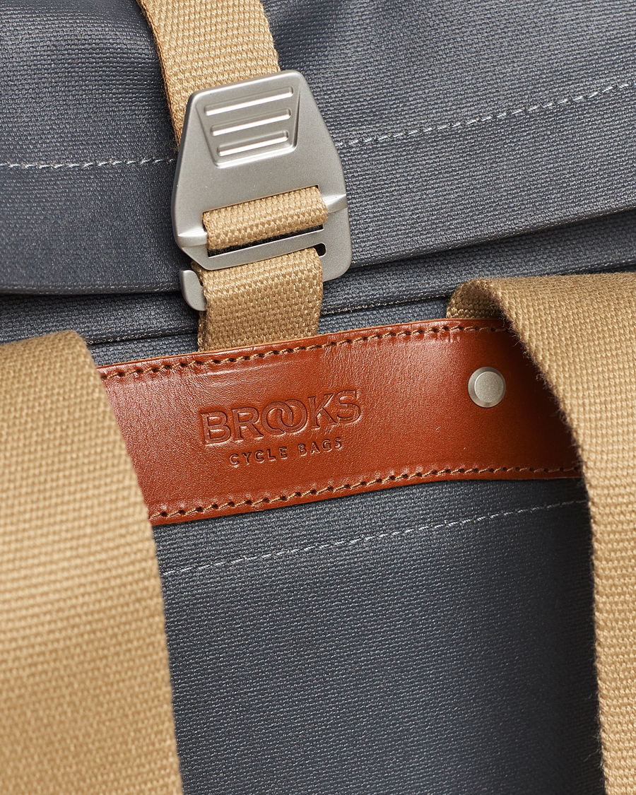Herr | Väskor | Brooks England | Pickwick Cotton Canvas 26L Backpack Grey Honey