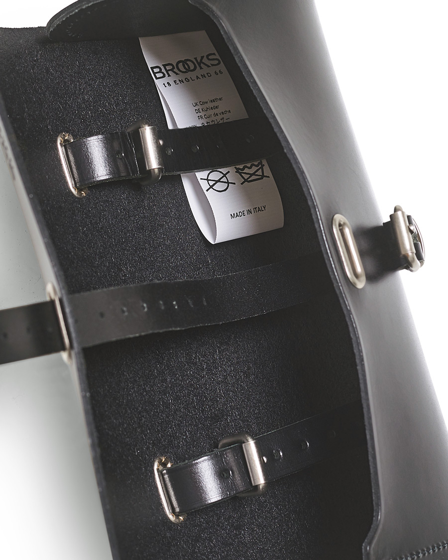 Herr | Brooks England Challenge Saddle Bag Black | Brooks England | Challenge Saddle Bag Black