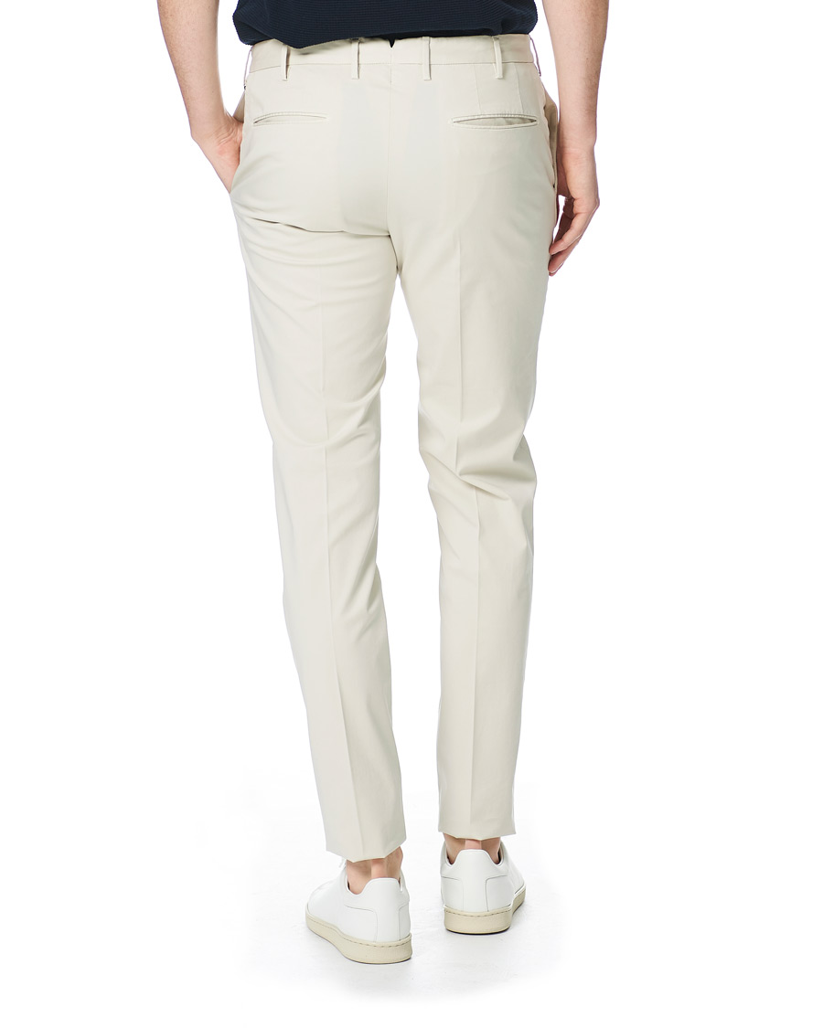 Herr | Byxor | Incotex | Slim Fit Stretch Chinos Sand