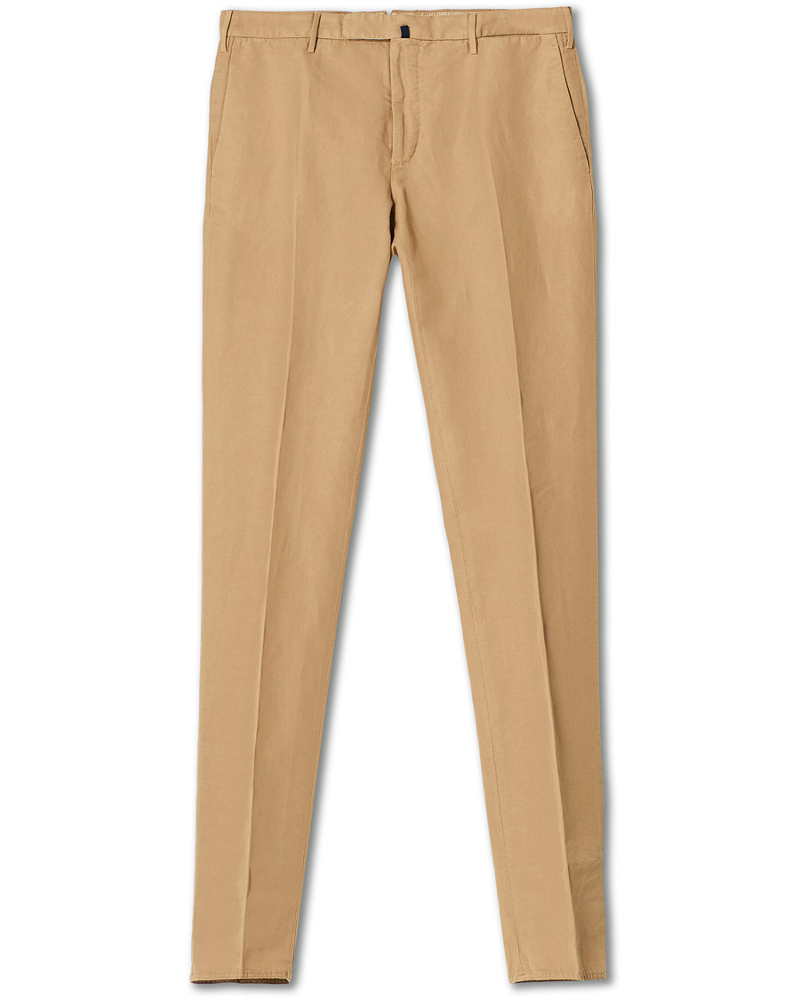 Herr | Byxor | Incotex | Slim Fit Chinolino Trousers Beige