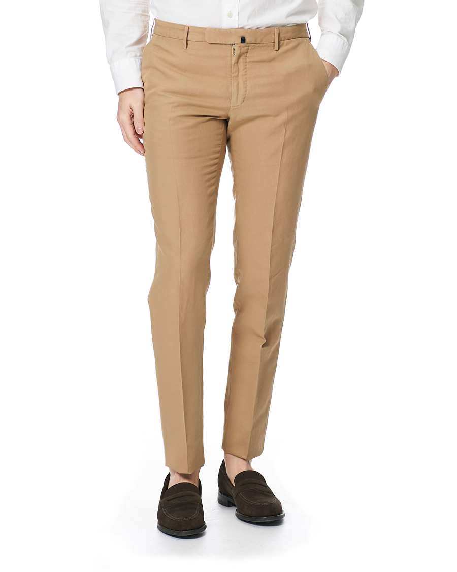 Herr | Byxor | Incotex | Slim Fit Chinolino Trousers Beige