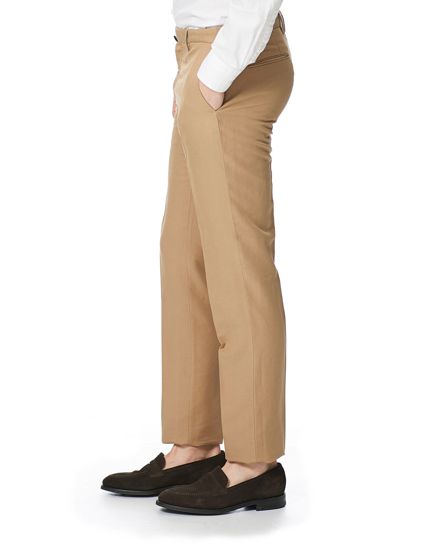 Herr | Byxor | Incotex | Slim Fit Chinolino Trousers Beige
