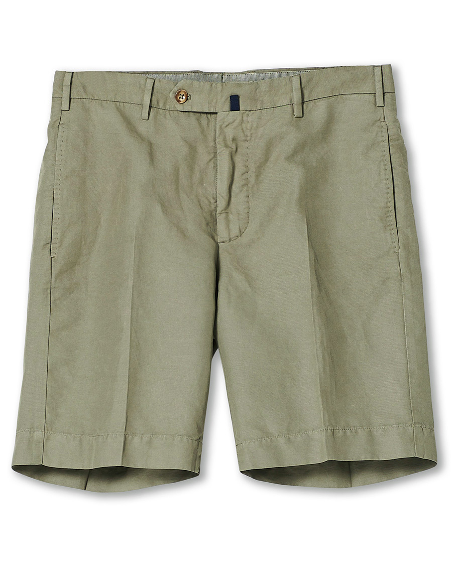 Herr | Shorts | Incotex | Chinolino Shorts Light Green