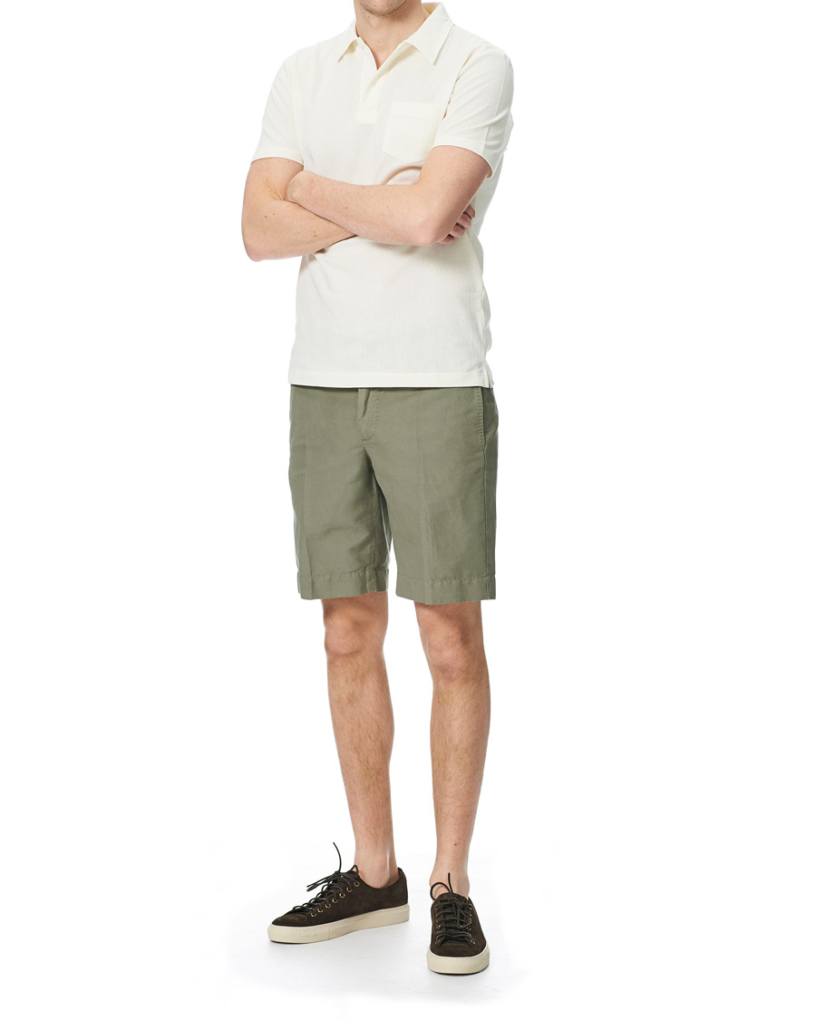 Herr | Shorts | Incotex | Chinolino Shorts Light Green