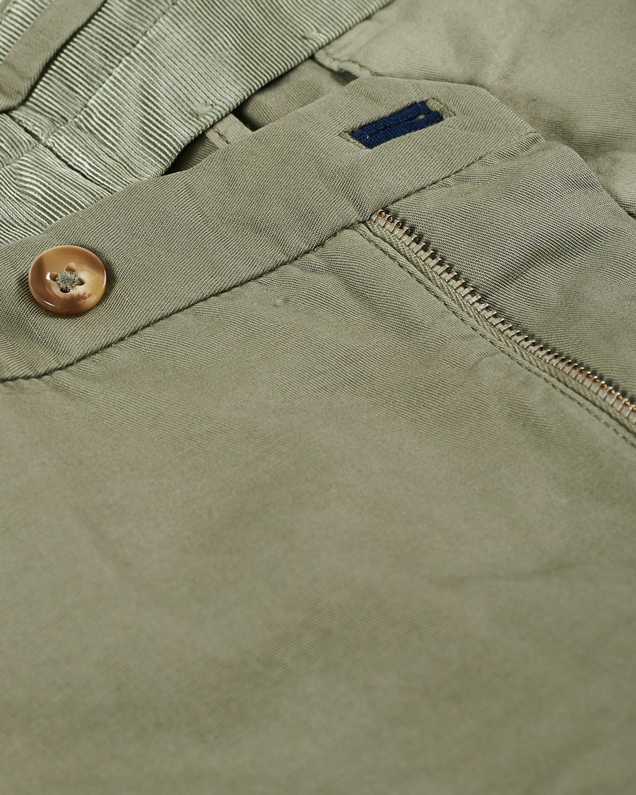 Herr | Shorts | Incotex | Chinolino Shorts Light Green