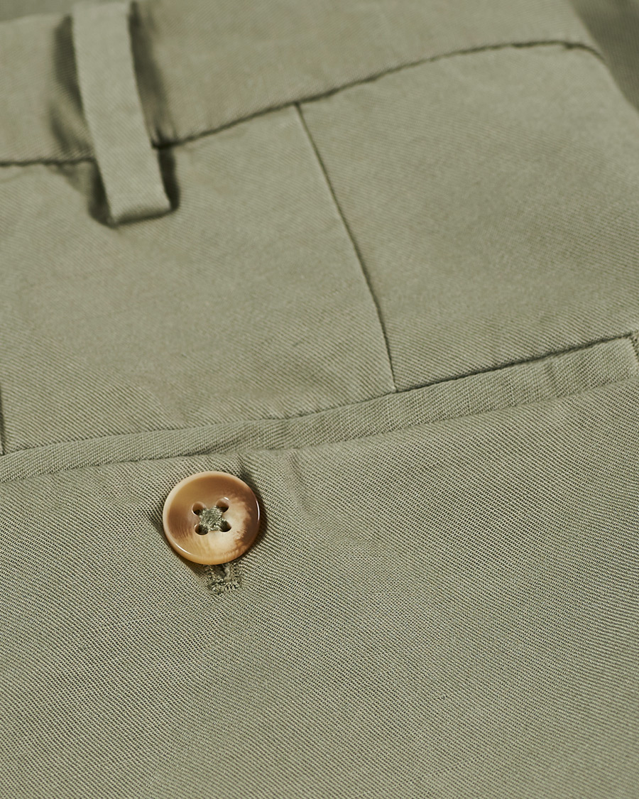 Herr | Shorts | Incotex | Chinolino Shorts Light Green