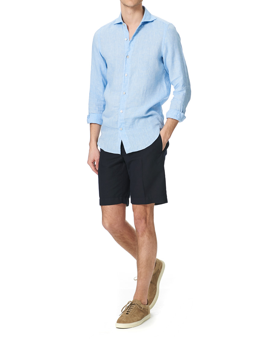 Herr | Shorts | Incotex | Chinolino Shorts Navy