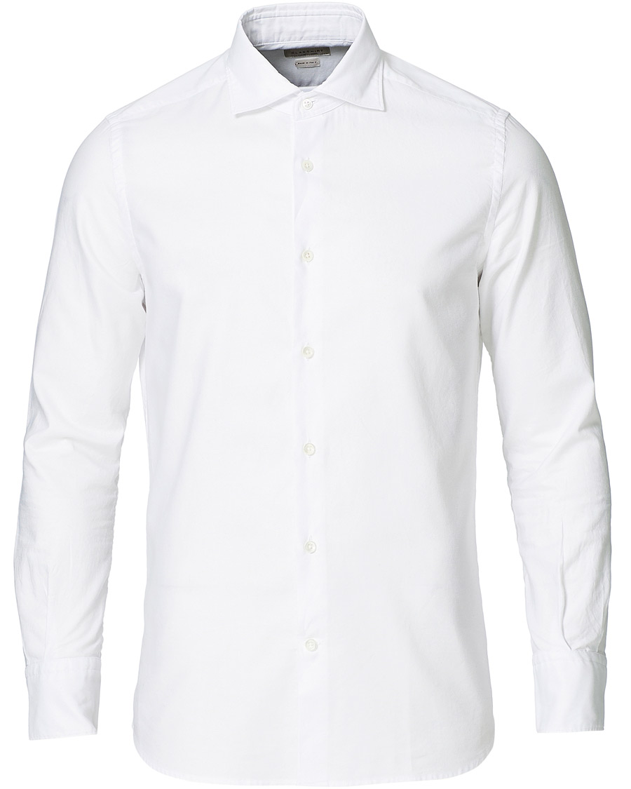 Herr | Skjortor | Glanshirt | Slim Fit Oxford Shirt White