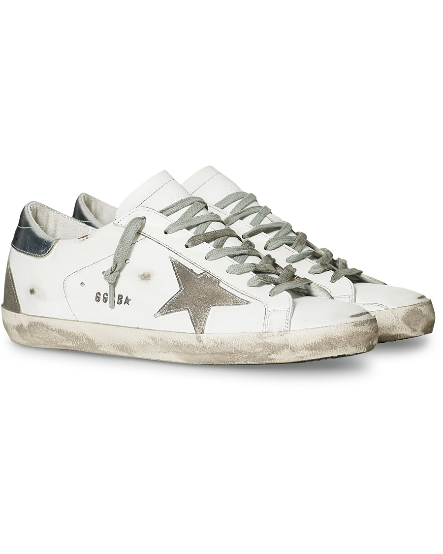 Herr | Golden Goose Deluxe Brand Superstar Tonal Star White/Ice | Golden Goose | Deluxe Brand Superstar Tonal Star White/Ice