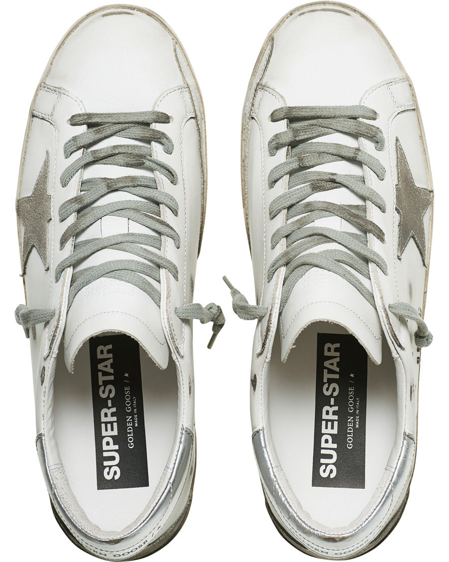 Herr | Golden Goose Deluxe Brand Superstar Tonal Star White/Ice | Golden Goose | Deluxe Brand Superstar Tonal Star White/Ice
