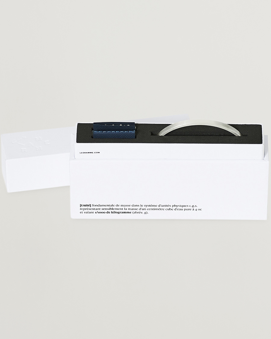Herr | LE GRAMME Ribbon Bracelet Brushed Sterling Silver 15g | LE GRAMME | Ribbon Bracelet Brushed Sterling Silver 15g