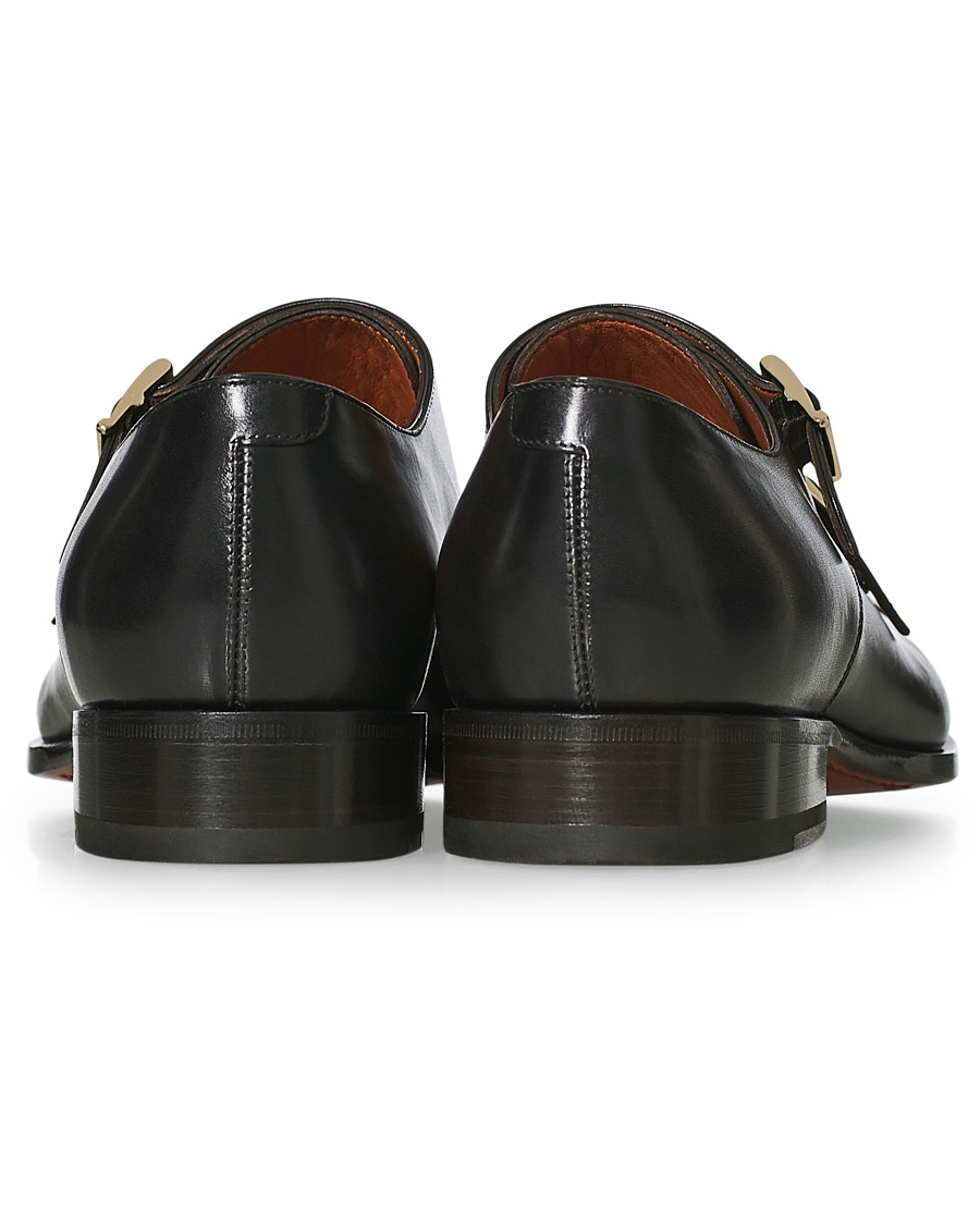 Herr | Santoni Blake Double Monk Dark Brown Calf | Santoni | Blake Double Monk Dark Brown Calf