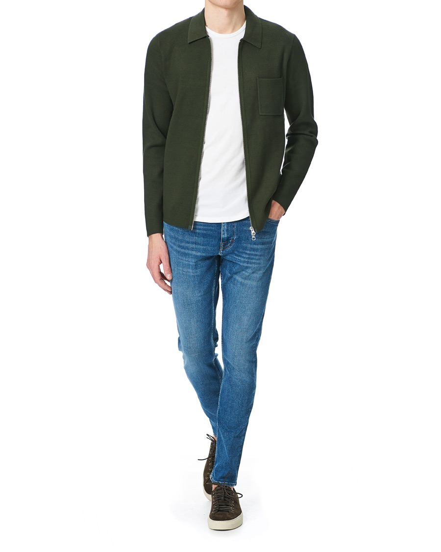 Herr | Jeans | Tiger of Sweden Jeans | Evolve Super Stretch Tide Jeans Light Blue