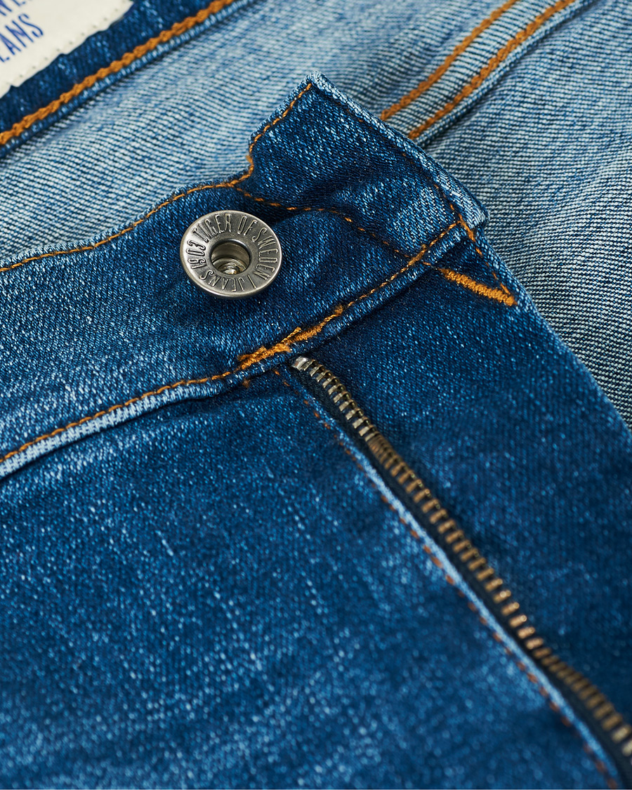 Herr | Jeans | Tiger of Sweden Jeans | Evolve Super Stretch Tide Jeans Light Blue
