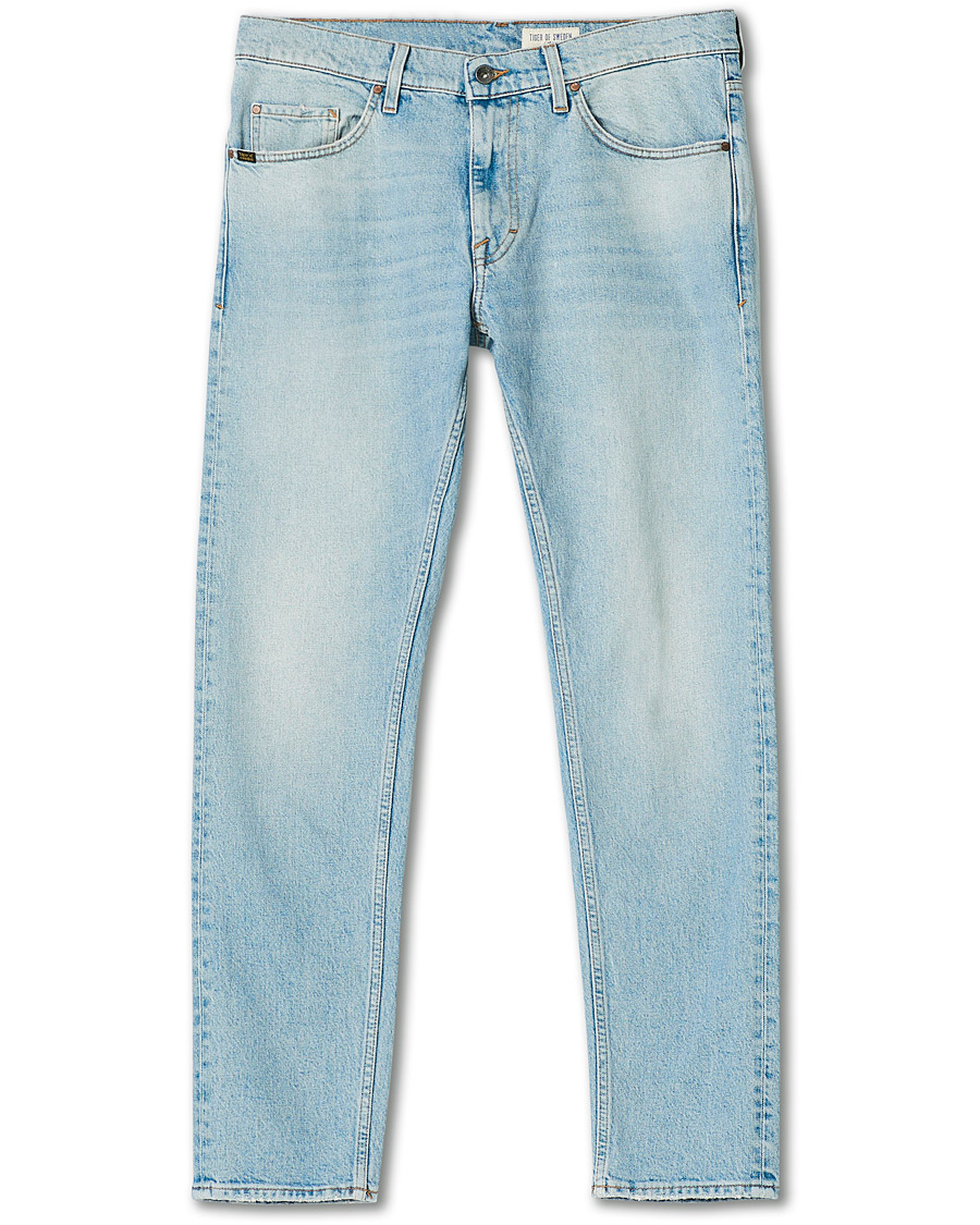 Herr | Jeans | Tiger of Sweden Jeans | Pistolero Comfort Stretch Craze Jeans Light Blue