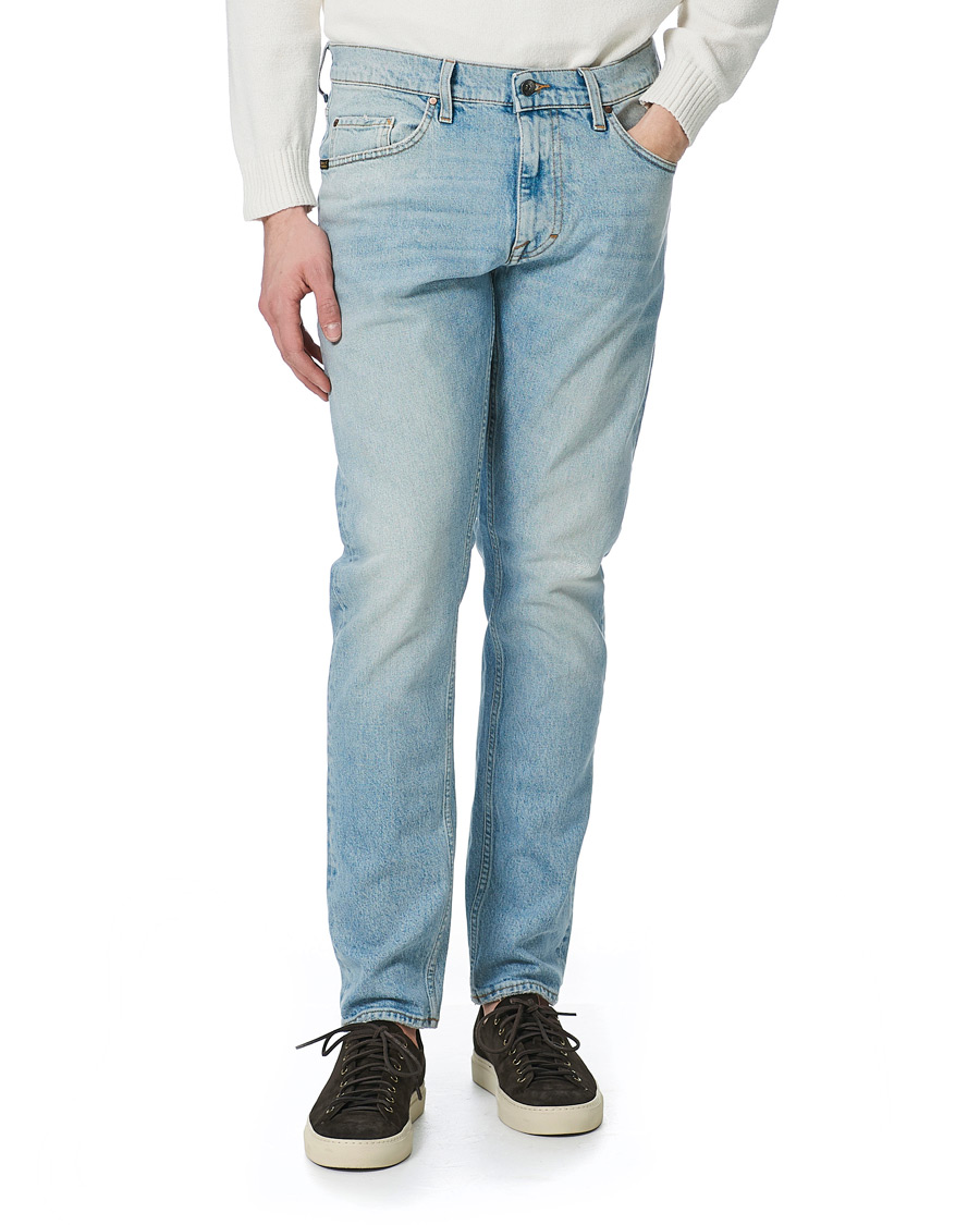 Herr | Jeans | Tiger of Sweden Jeans | Pistolero Comfort Stretch Craze Jeans Light Blue
