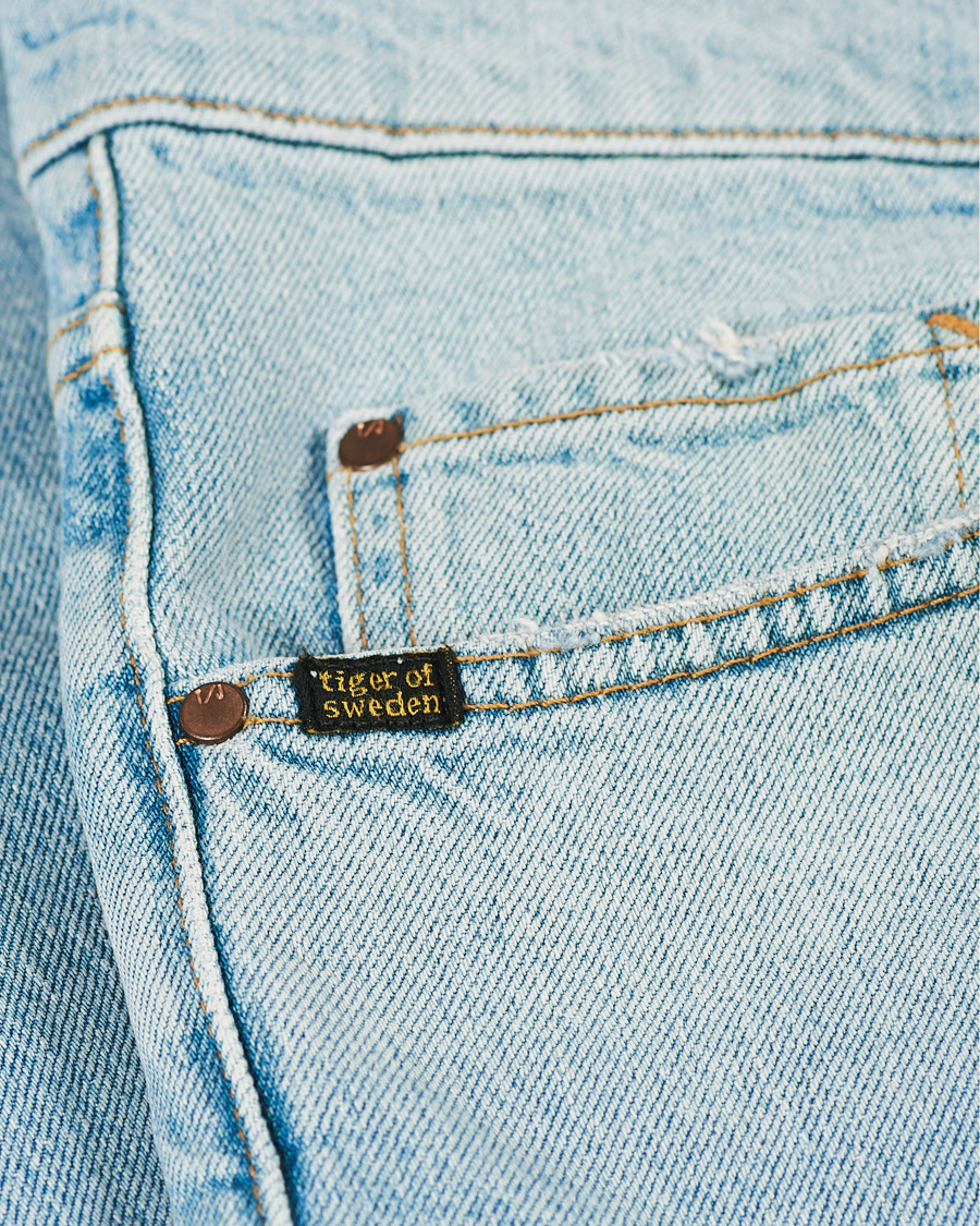 Herr | Jeans | Tiger of Sweden Jeans | Pistolero Comfort Stretch Craze Jeans Light Blue