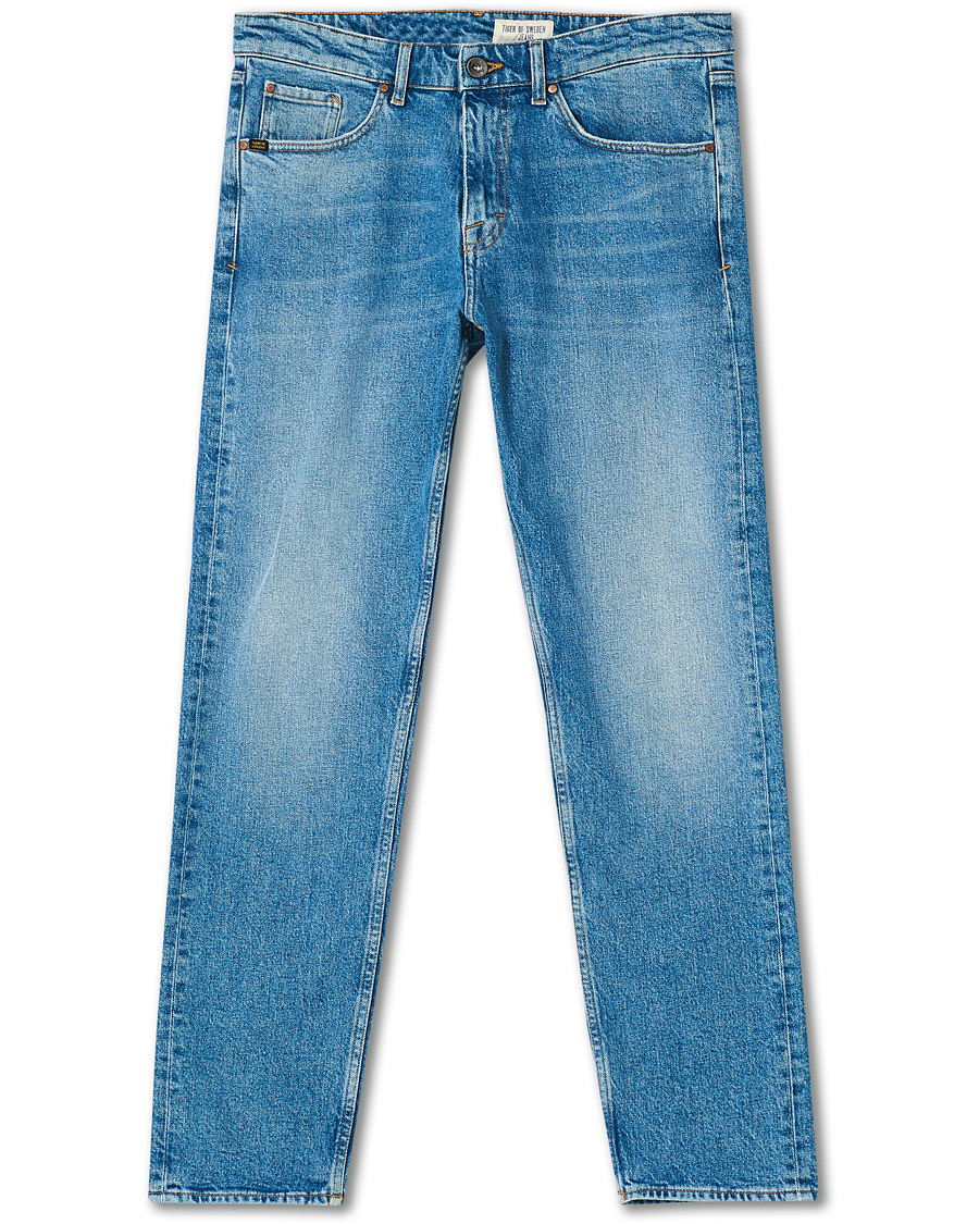 Herr | Jeans | Tiger of Sweden Jeans | Rex Stretch Kick Jeans Light Blue