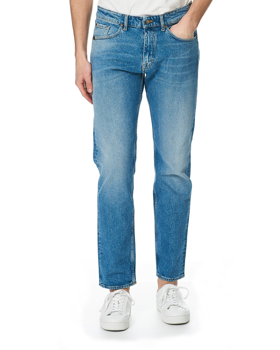 Herr | Jeans | Tiger of Sweden Jeans | Rex Stretch Kick Jeans Light Blue
