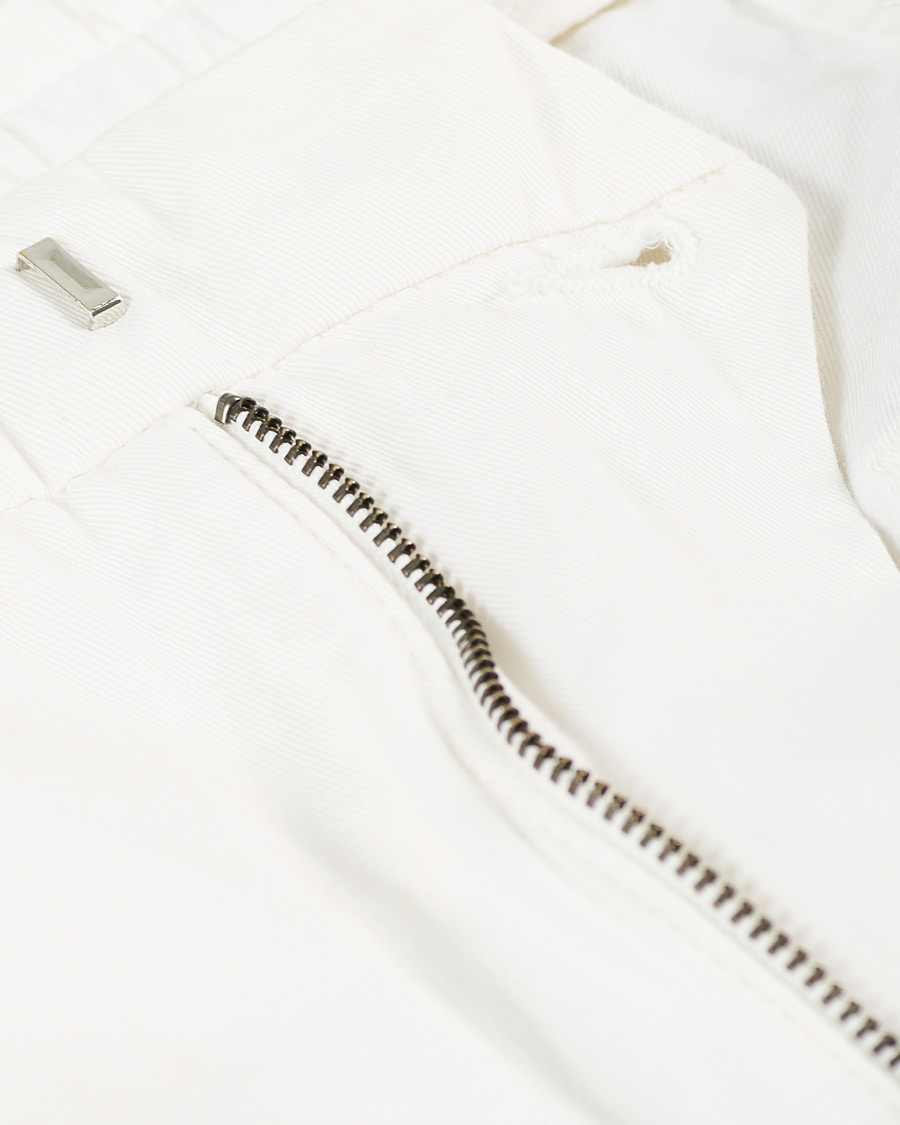 Herr | Byxor | Tiger of Sweden | Torin Cotton/Linen Drawstring Trousers Cream