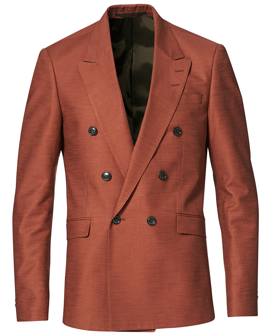 Herr | Kavajer | Tiger of Sweden | Heldin Double Breasted Blazer Melo Mulberry