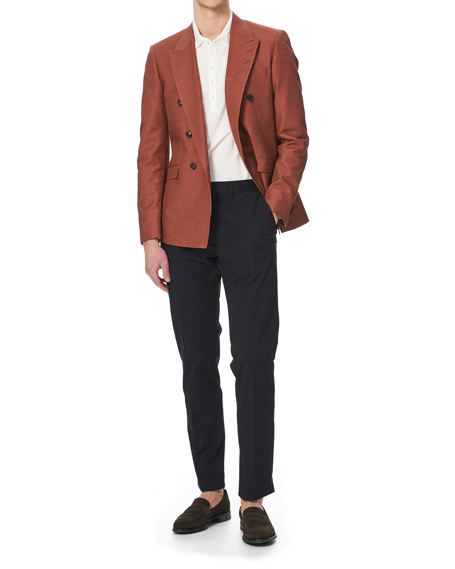 Herr | Kavajer | Tiger of Sweden | Heldin Double Breasted Blazer Melo Mulberry