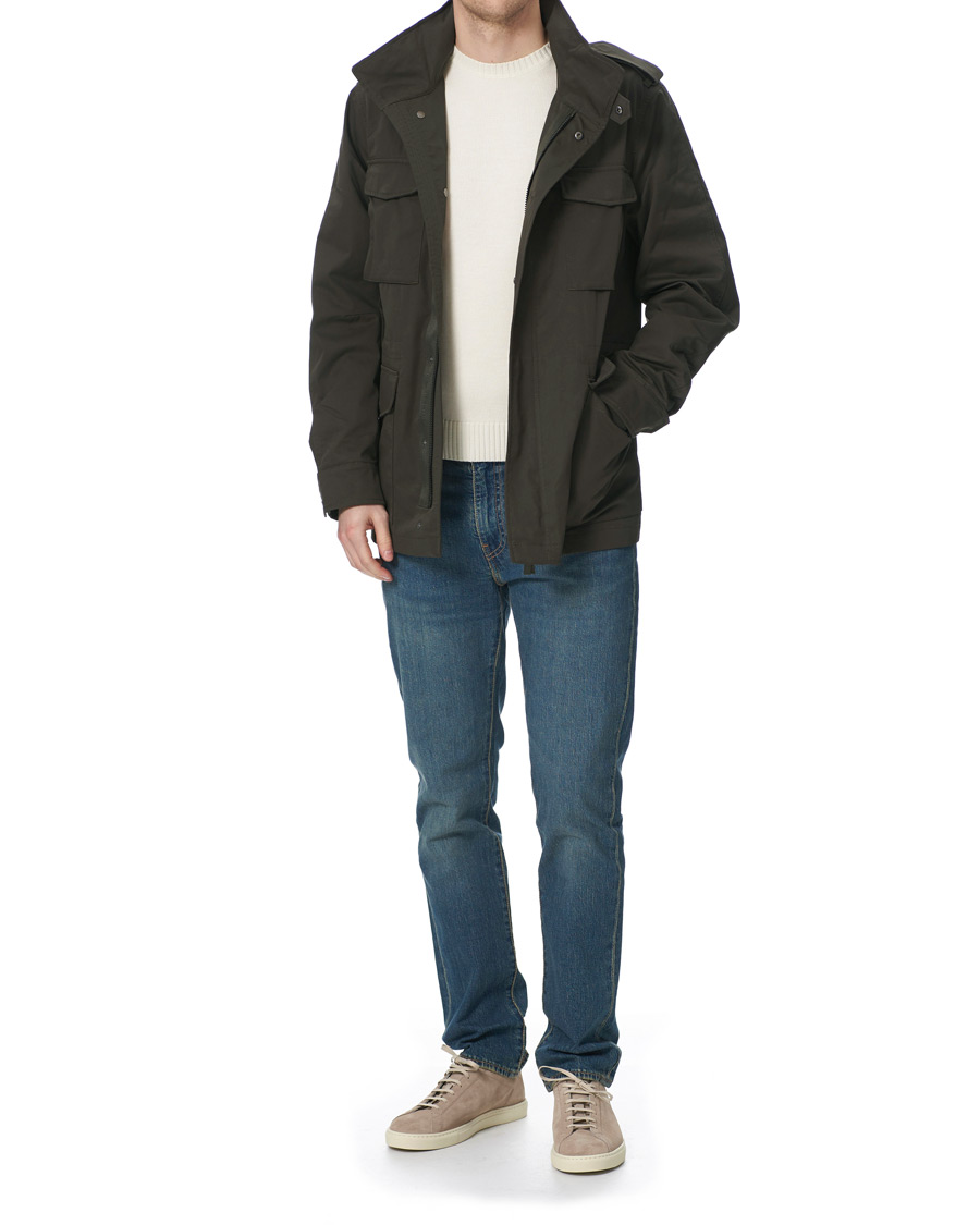 Herr | Jackor | Tiger of Sweden | Olson Field Jacket Hedge Green