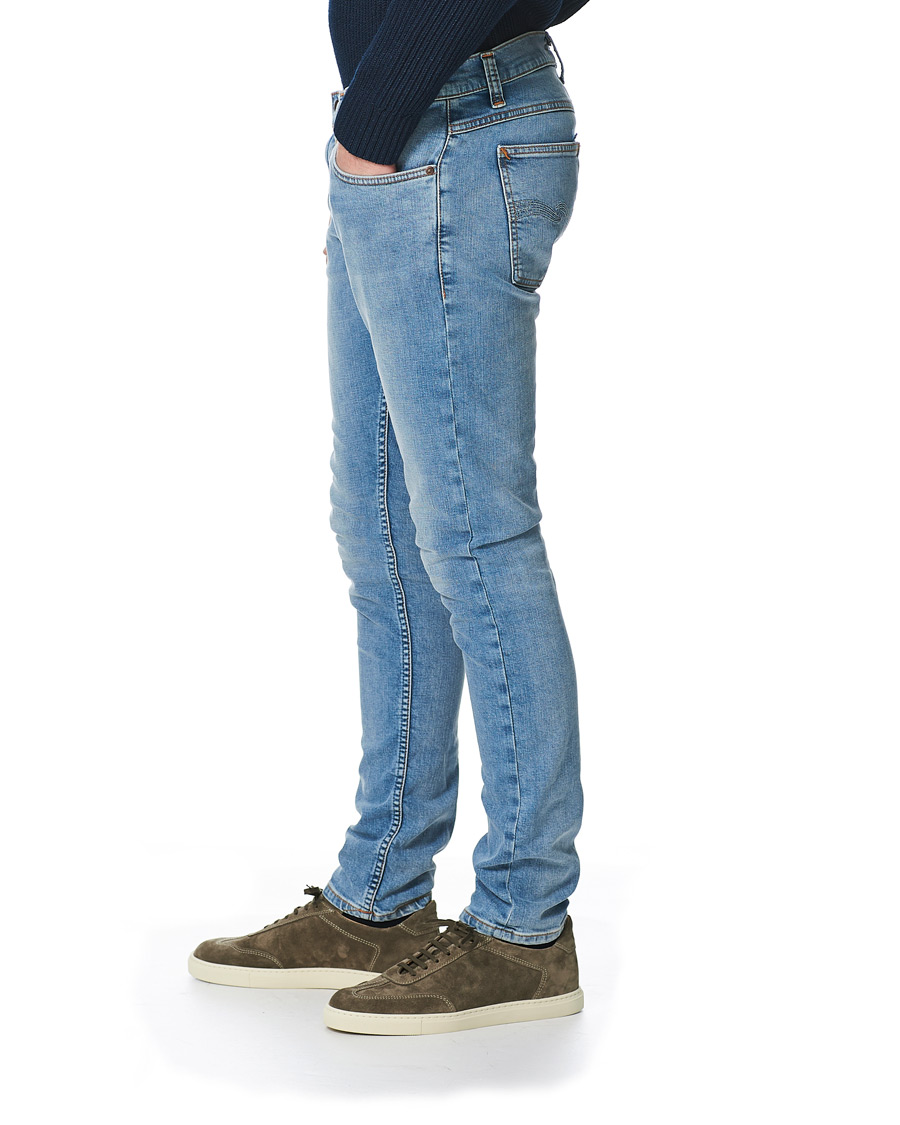 Herr | Jeans | Nudie Jeans | Tight Terry Jeans Blue Horizon
