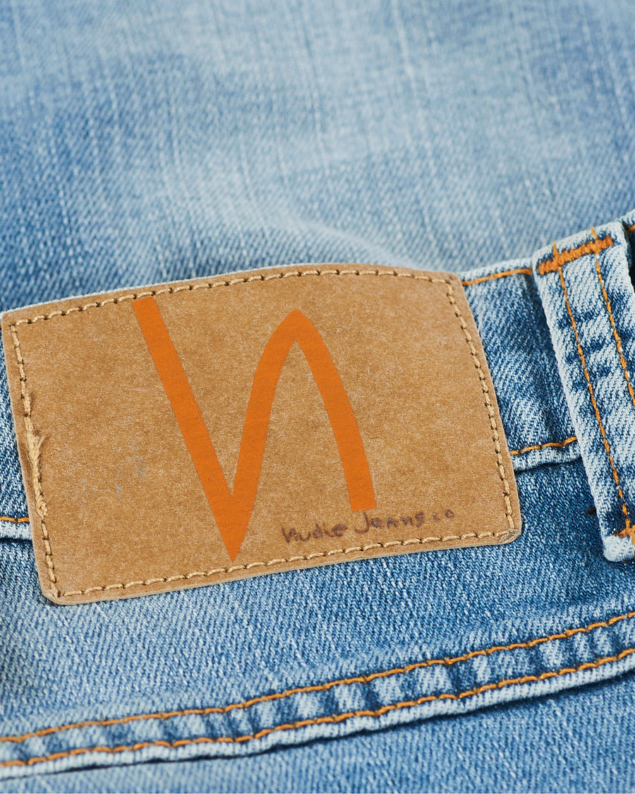 Herr | Jeans | Nudie Jeans | Tight Terry Jeans Blue Horizon