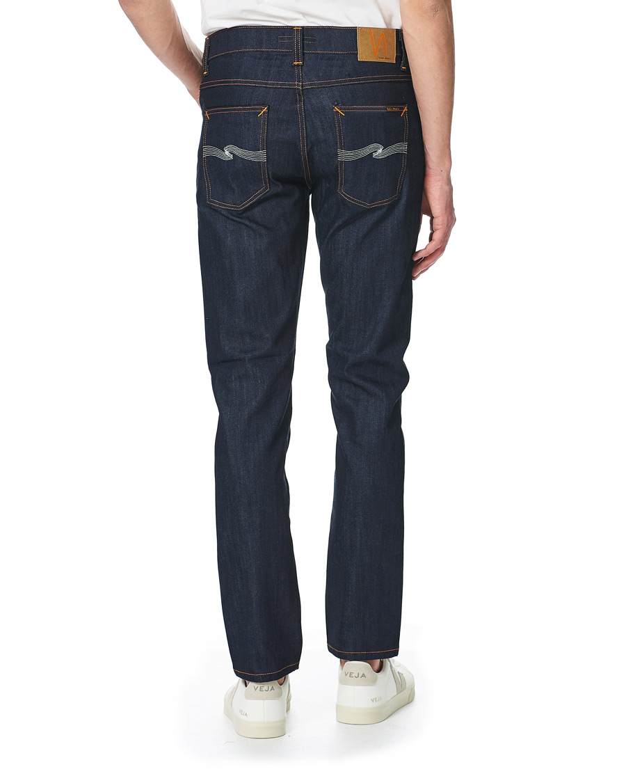 Herr | Jeans | Nudie Jeans | Lean Dean Jeans Dry Ecru Embo