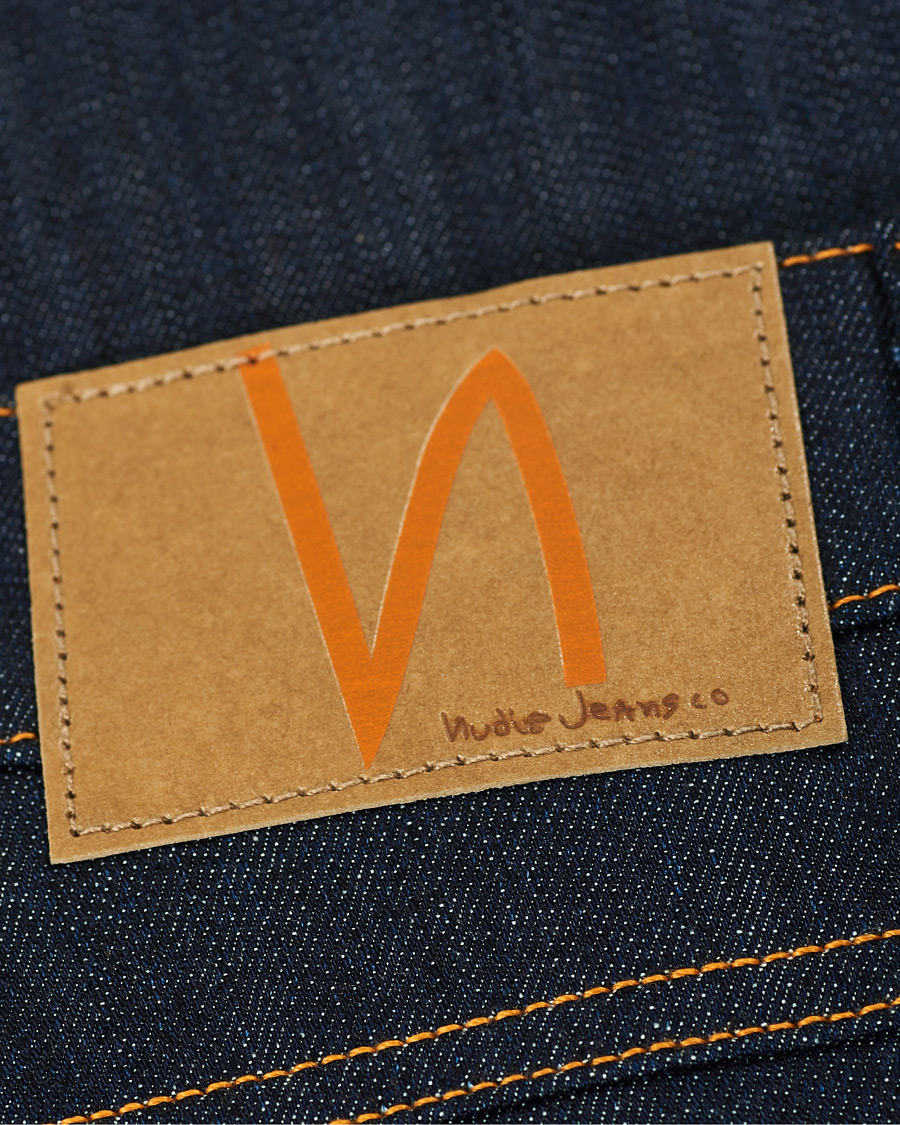 Herr | Jeans | Nudie Jeans | Lean Dean Jeans Dry Ecru Embo