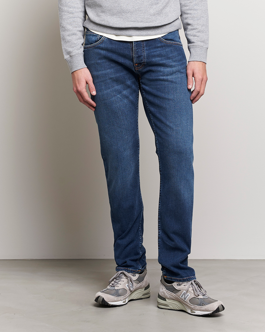 Herr | Blå jeans | Nudie Jeans | Grim Tim Jeans Indigo Myth