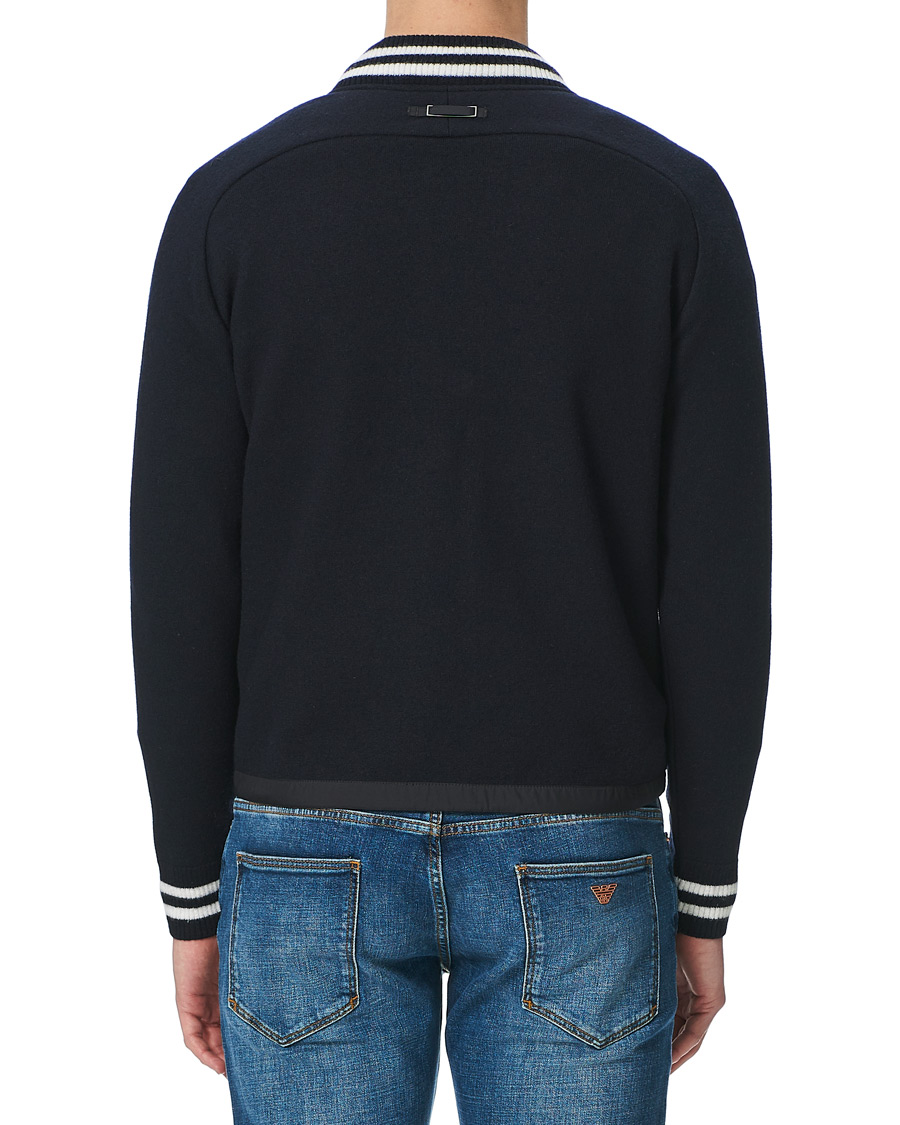 Herr | Jackor | Emporio Armani | Blouson Hybrid Jacket Blue Navy