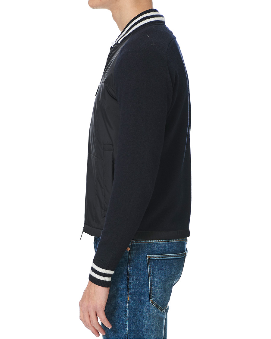 Herr | Jackor | Emporio Armani | Blouson Hybrid Jacket Blue Navy