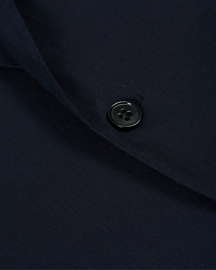Herr | Kavajer | Emporio Armani | Slim Fit Techno Linen Stretch Blazer Navy
