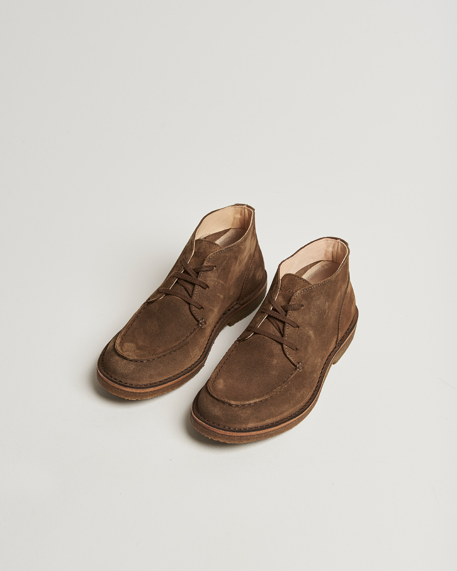 Herr | Chukka Boots | Astorflex | Dukeflex Chukka Boot Dark Khaki Suede