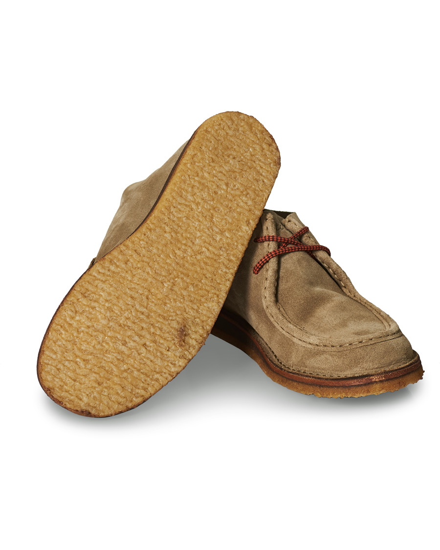 Herr | | Astorflex | Beenflex Unlined Chukka Stone Suede