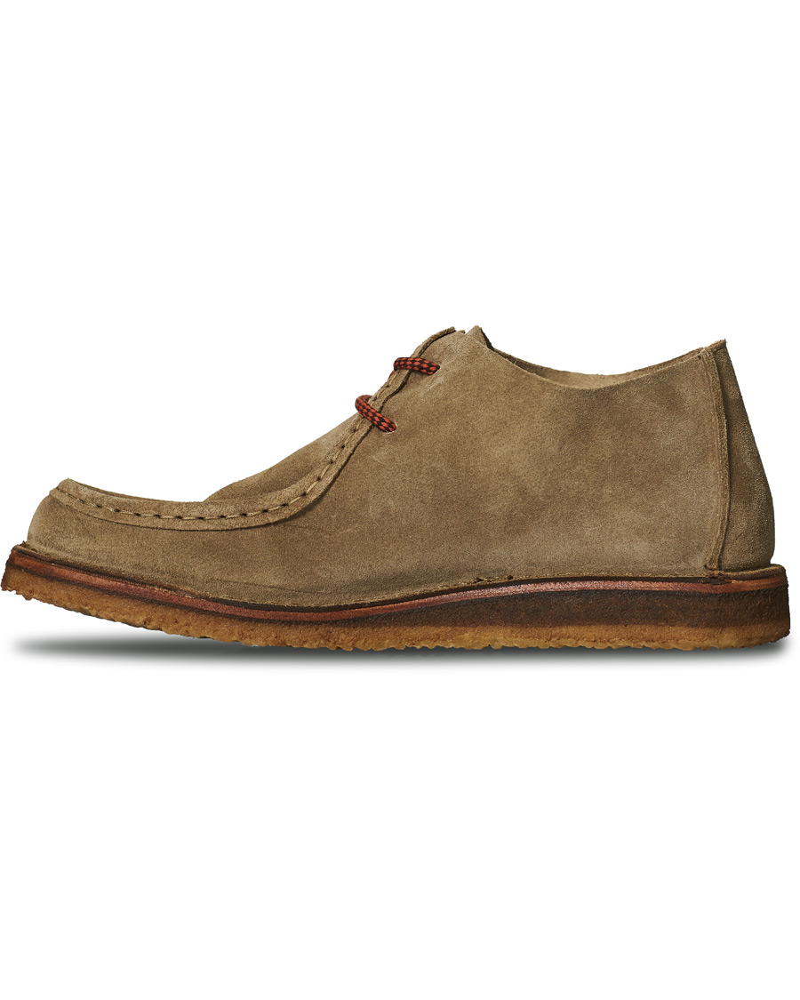 Herr | | Astorflex | Beenflex Unlined Chukka Stone Suede