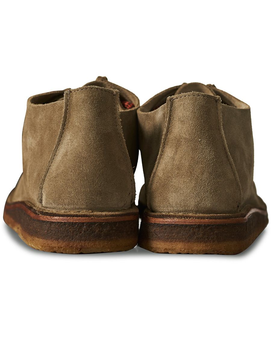 Herr | | Astorflex | Beenflex Unlined Chukka Stone Suede