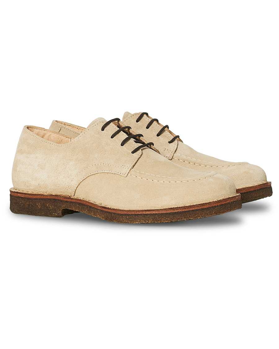 Herr | Astorflex Carlflex Moc Toe Derby Sand Suede | Astorflex | Carlflex Moc Toe Derby Sand Suede